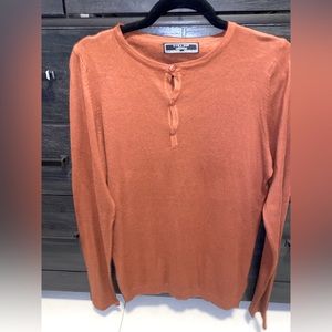 Brown Zara Men’s Long Sleeve